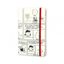 Блокнот Moleskine Peanuts Средний A5 Линия Белый