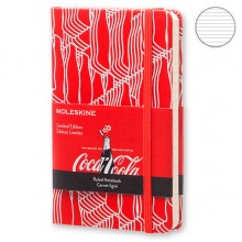 Блокнот Moleskine Coca-Cola маленький красный LECOMM710