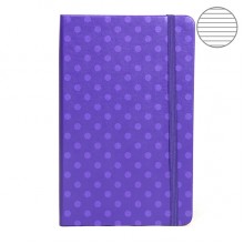 Блокнот Moleskine Pois средний фиолетовый SKTGQP060POISC