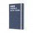 Блокнот Moleskine DENIM – DON‘T HANDLE WITH CARE LCDNQP060D