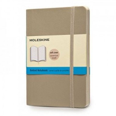 Блокнот Moleskine Classic Карманный B7 Мягкая Обложка Точка Пшеничный