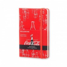 Блокнот Moleskine Coca-Cola Карманный B7 Чистые листы