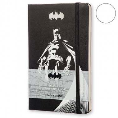 Блокнот Moleskine Batman средний черный LEBA01QP062