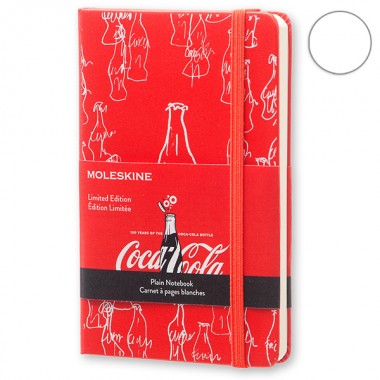 Блокнот Moleskine Coca-Cola маленький красный LECOQP012