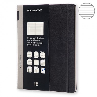 Блокнот Moleskine Folio PRO черный PROPFNT4HBK