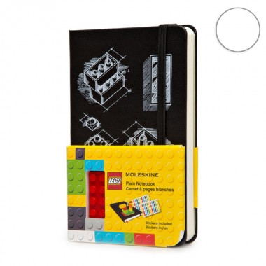 Блокнот Moleskine Lego-14 A6 Чистые листы Черный