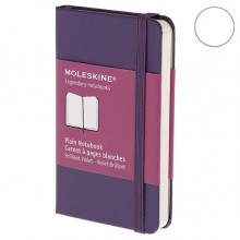 Записная Книжка Moleskine mini Чистые листы Фиолетовая