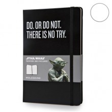 Блокнот Moleskine Star Wars A5 Чистые листы Черный