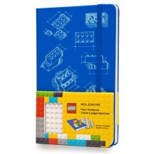 Блокнот Moleskine Lego Средний A5 Чистые листы Голубой