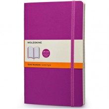 Блокнот Moleskine Classic Средний A5 Твердая Обложка Клетка Розовый