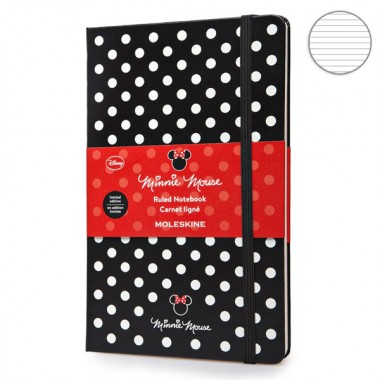 Блокнот Moleskine Minni Mouse A5 Линия Черный