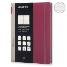 Блокнот Moleskine Pro большой бургунди PROPFNT4HH8