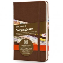 Записная Книжка Путешественника Moleskine Voyageur Коричневая