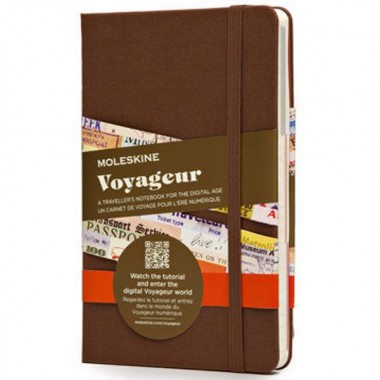 Записная Книжка Путешественника Moleskine Voyageur Коричневая