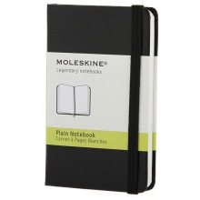 Записная Книжка Moleskine mini Чистые листы Черная