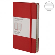 Записная Книжка Moleskine Classic A6 с Алфавитом Красная