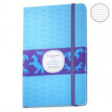 Блокнот Moleskine ST Horse средний голубой SKQP060E1SHAH