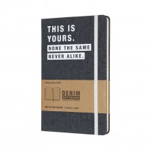 Блокнот Moleskine DENIM – THIS IS YOURS LCDNQP060T