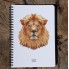 Скетчбук Crazy Sketches Geometrical - Lion на пружине