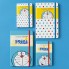 Блокнот Moleskine Doraemon Средний A5 Чистые листы Голубой