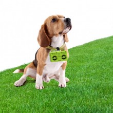 Диспенсер пакетиков для выгула собак Boom Dog Rocket Design Зеленый