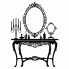 Виниловая наклейка Dressing Table