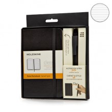 Подарочный набор Moleskine (блокнот карманный + ручка) BUNDLEPKTBLK