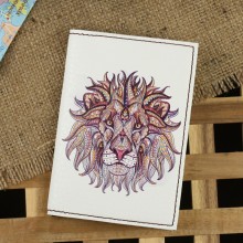 Обложка для паспорта "Ethnic lion" + блокнотик