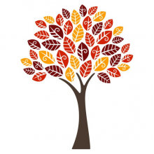 Наклейки интерьерные Glozis Виниловая Наклейка Glozis Autumn Tree