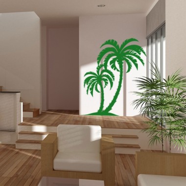 Виниловая Наклейка Palm Tree