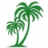 Виниловая Наклейка Palm Tree