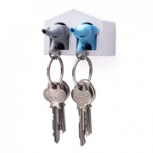 Ключница настенная и брелки для ключей Duo Elephant