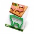 Форма для бутербродов Cow Party Animals Peleg Design