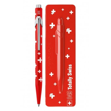 Ручка Caran d'Ache 849 Totally Swiss Флаг + box