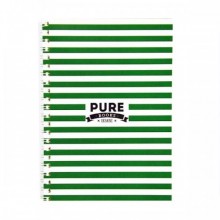Cкетчбук Pure Books зеленый