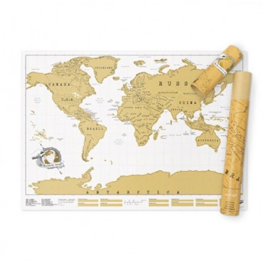 Скретч карта мира Scratch Map Luckies
