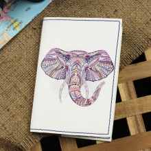Обложка для паспорта "Ethnic elephant" + блокнотик