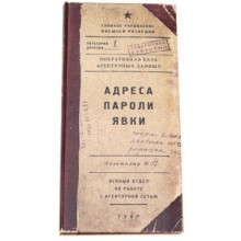 Визитница "Адреса, пароли, явки"