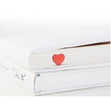 Закладка для книг Красное Сердце