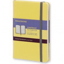 Записная книжка Moleskine Contrast карманный линия цитрус